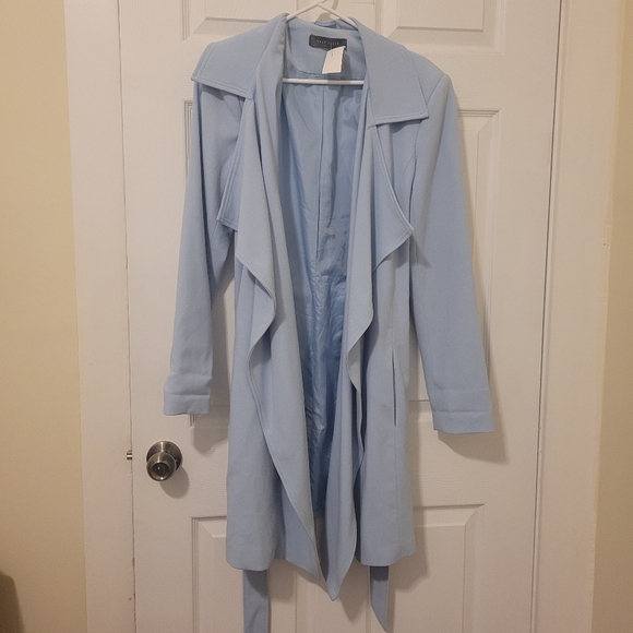 Light blue coat - Picture 1 of 2